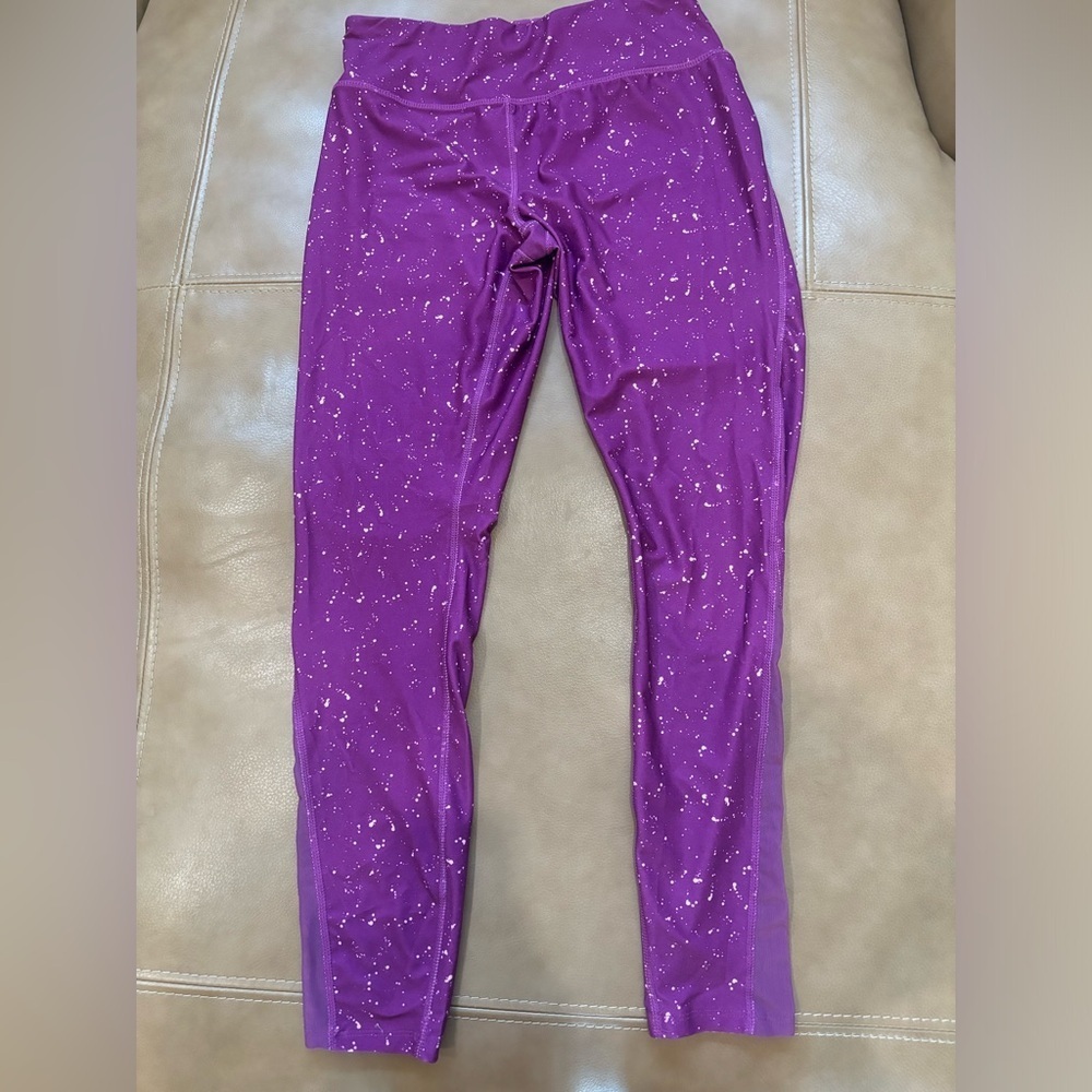 Juicy couture full length purple leggings